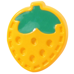 儿童衣服毛衣草莓百搭纽扣婴儿宝宝开衫外套可爱彩色扣子装饰钮扣