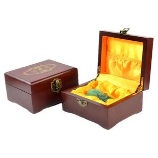 首饰盒木质玉镯盒子镯子佛珠把件玉器文玩手镯高档珠宝包装盒批发