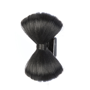 新中式假发女古风抓夹式蝴蝶结丸子头仿真发千金盘发高颅顶假发包