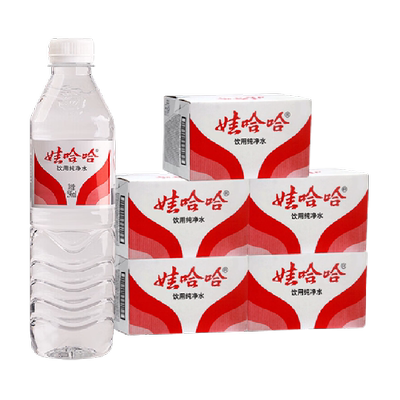 娃哈哈饮用纯净水596ml×120瓶