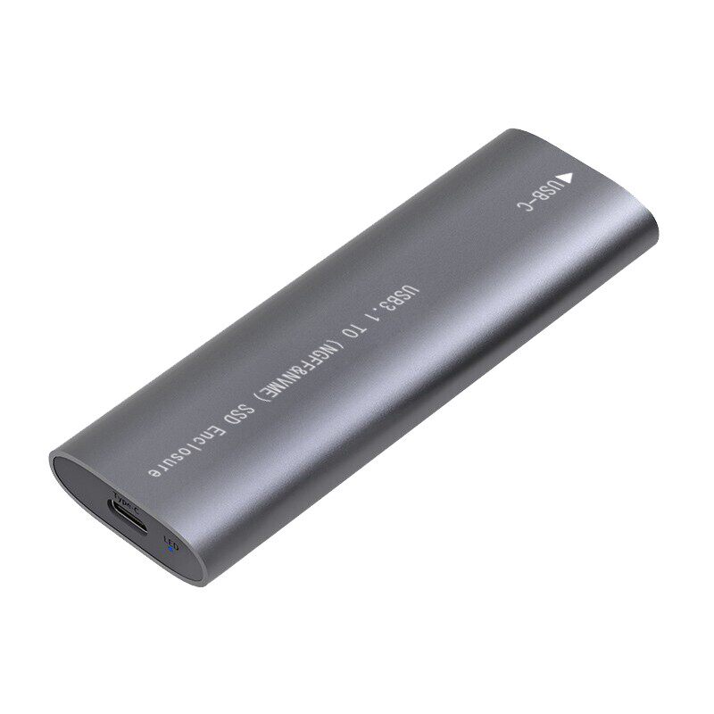 华顾m.2硬盘盒nvme/sata双协议SSD外接盒NGFF转usb3.1硬盘读取器