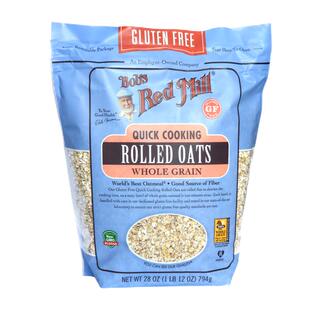 美国Bob's RedMill鲍勃红磨坊无麸质Gluten Free全谷物快熟燕麦片