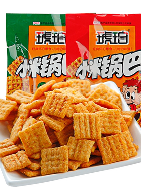 琥珀小米锅巴22g麻辣牛肉膨化