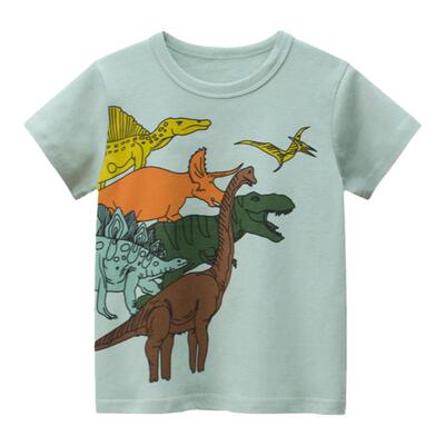 27kids品牌特价纯棉短袖T恤男童