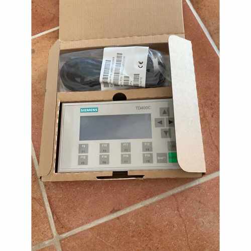 询价下单全新西门子TD400C文本显示屏，6AV6 640-0AA0