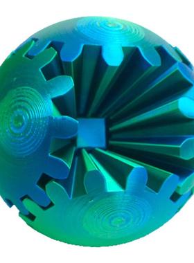 3D打印玩具模型齿轮球关节可动网红成品雕塑摆件手办动物装饰工艺