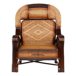 办公藤椅明清禅椅定制单人礼佛布道超宽加大中式打坐瑜伽盘腿包邮