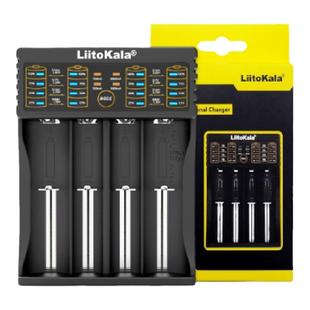 Liitokala Lii402智能充电器18650 26650AAA7号5号AA铁锂镍氢通用