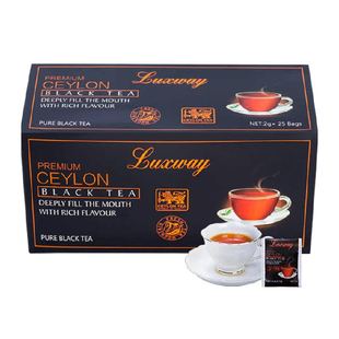 【进口】斯里兰卡乐卡斯红茶茶叶袋泡茶独立红茶茶包醇厚茶香好喝