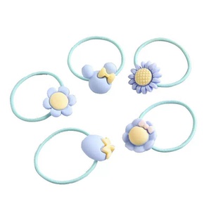 女童皮筋发圈儿童扎头发头绳女宝宝不伤发发绳小女孩橡皮筋弹性好