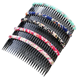 24齿大号成人发梳插梳发卡压发梳盘发防滑顶夹刘海夹碎发夹子发饰