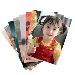 洗照片冲印打印冲洗手机照相片做成相册薄高清人像银盐带白边相纸