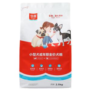 宜趣狗粮添加冻干10%泰迪比熊柯基小型成犬粮鸡肉鱼油配方通用5斤