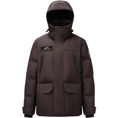 波司登2025冬季新款户外极寒工装保暖情侣鹅绒羽绒服男女连帽