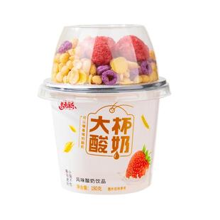 搅拌酸奶谷物酸奶杯牛奶整箱营养早餐网红代餐饮品零食草莓菠萝蜜