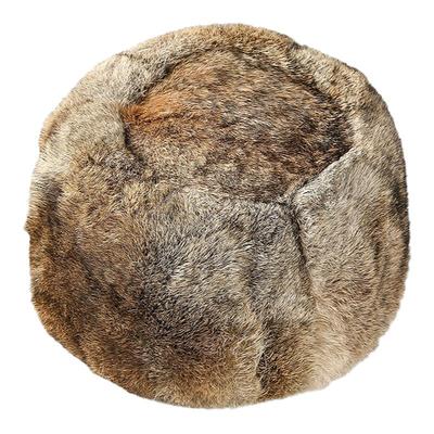 兔毛冬季保暖真皮草护耳老头帽