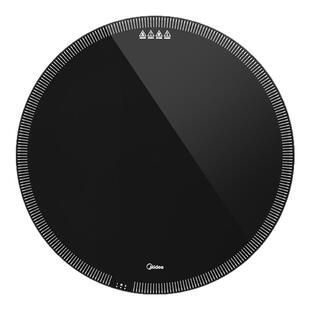 美的暖菜板饭菜保温板圆形旋转热菜板多功能餐桌加热神器HBT60Y2