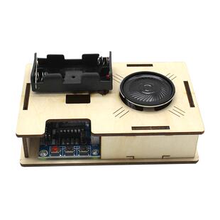 录音机1号 stem科技小制作木质手工拼装模型模拟信号转换数字信号