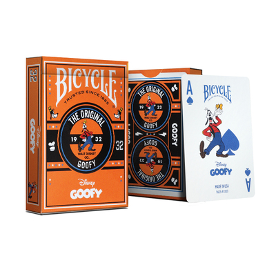 Bicycle迪士尼扑克牌正版联名周边收藏卡纸牌摆件礼物米奇高飞