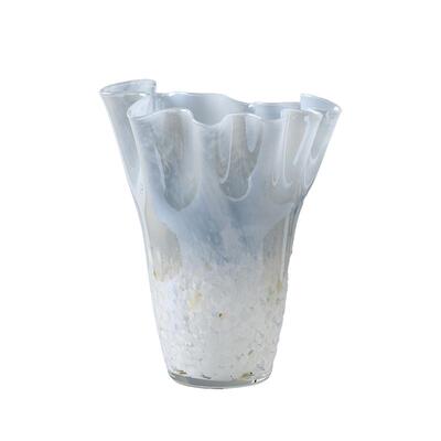 花瓶玻璃摆件轻奢高级感好看中古客厅插花餐桌水培鲜花大口径复古