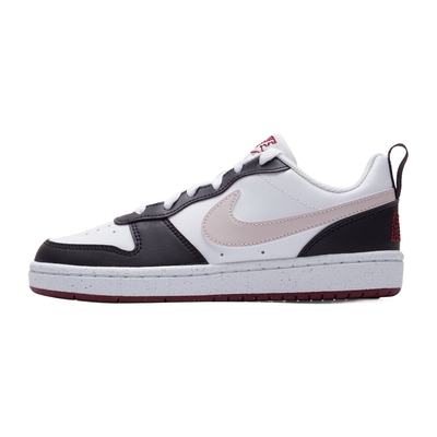 Nike耐克女鞋黑白粉Court Borough运动鞋低帮休闲板鞋IF3402-100