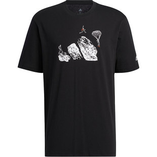 Adidas/阿迪达斯正品夏季新款运动休闲男子透气短袖 H20795