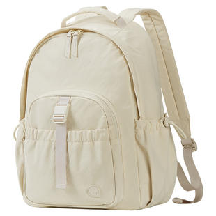 阿季新款大容量双肩包女电脑通勤大学生书包户外旅行轻便防水背包