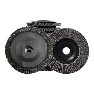 新宏旗平面砂布轮75胶盖加厚锻烧百叶轮千叶轮角磨机专用抛光片