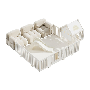 宝宝单面围栏婴儿防护栏客厅角落一侧地上爬爬垫三面沙发游戏围栏