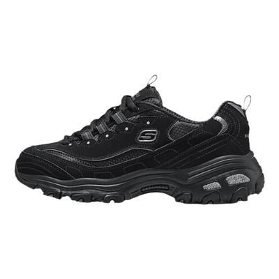 斯凯奇女鞋厚底增高老爹鞋熊猫鞋