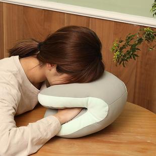 新品 凉感枕头冰丝锦纶面料PP棉填充超柔软学生趴 凉感午睡枕夏季