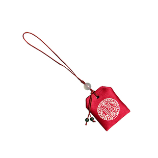 五福古风禅意福袋随身平安布袋小巧结缘手机挂饰空包袋世汇缘芳香