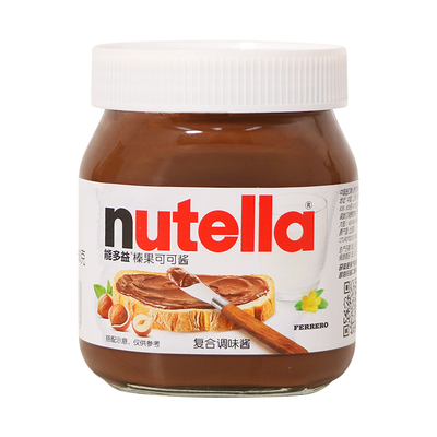 费列罗能多益榛子巧克力酱350g