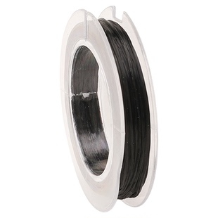 蓝色扁丝弹力绳进口高端耐磨透明水晶文玩线绳手工串手串专用线绳