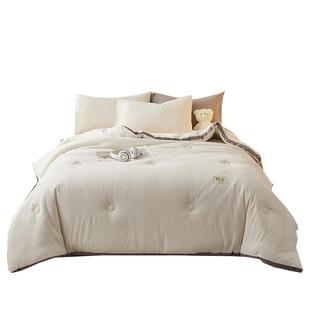 新疆全棉花被子冬被天棉被宿舍单人学生加厚保暖春秋被芯2023新款