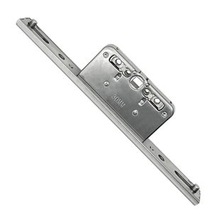 双向传动锁盒断桥铝合门窗锁五金配件把手锁传动器304不锈钢锁盒