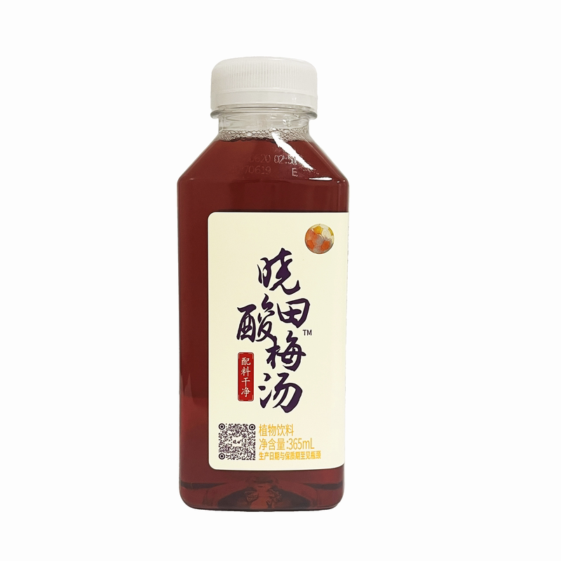 0糖晓田酸梅汤365ml*16瓶/箱