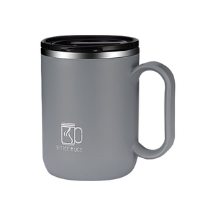 304不锈钢马克杯带盖泡茶杯茶水分离杯办公室男生款大容量咖啡杯