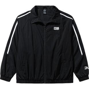 安踏防泼水外套丨男女同款风衣秋冬季潮流宽松梭织风衣运动上衣