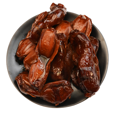 旺家福鸭胗整个开袋即食卤味辣味零食旗舰店特大鸭肫追剧休闲熟食