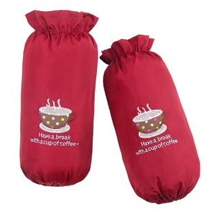 袖套女长款套袖厨房工作可爱儿童袖头冬季羽绒服防脏防水泼溅护袖