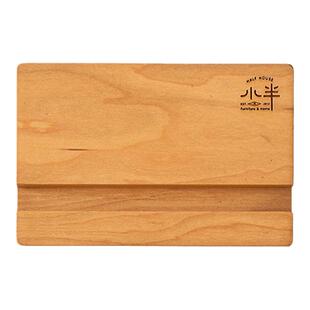 小半家具/实木样块/木头小样|红橡木/樱桃木实木手机支架