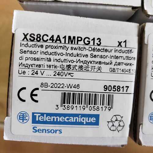 议价全新原装施耐德接近开关XS8C4A1MPG13/XS8C4A4PCG13/XS8C4A4P