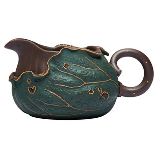 尊壶宜兴紫砂公杯莲子公道杯高端分茶倒茶器茶海分茶杯陶瓷功道杯