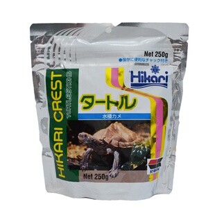 高够力三色龟粮上浮型半水龟粮乌龟饲料三合一巴西龟草龟日本黄缘
