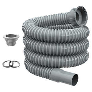 洗菜盆下水管配件水槽洗碗池通用下水器软套装道厨房下水管排水管