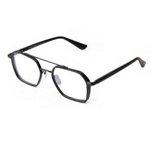 简丹萝心潮百搭眼镜框男女复古双梁钛架超轻大脸加宽配近视眼镜架
