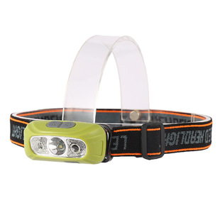 感应头灯强光LED迷你便携内置电池户外探险露营钓鱼头灯USB充电