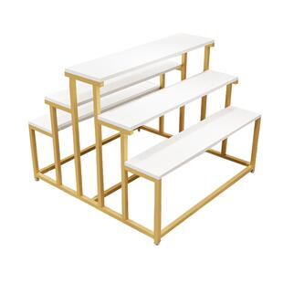 鞋子展示架鞋店鞋架中岛柜包包货架梯形服装店中间桌子花店流水台