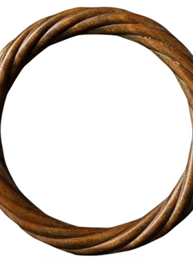 檀木手镯木坊文艺复古国风气质女紫檀绿檀手环镯子古典之清雅淡香